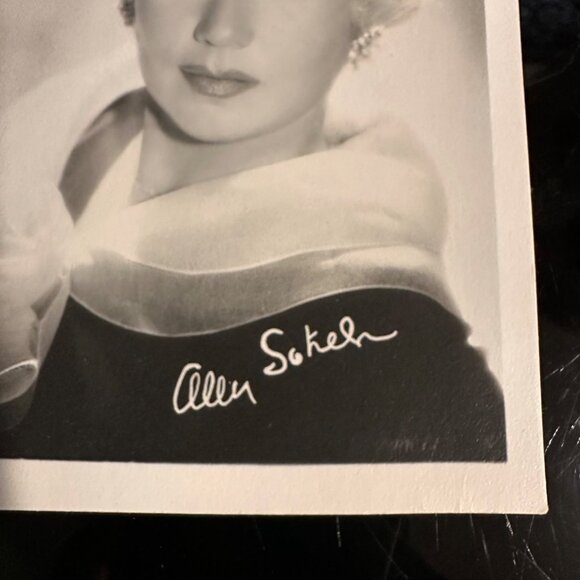 Vintage Ann Sothern Black & White Headshot 5X4 Signed Photo - Picture 11 of 15